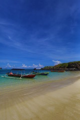 Obraz premium Tanjung Aan Mandalika, Lombok, Nusa Tenggara Barat, Indonesia