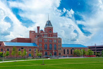 University of Colorado Denver, Community College of Denver, and Metropolitan State University of Denver multi-campus facility in Denver, Colorado - obrazy, fototapety, plakaty