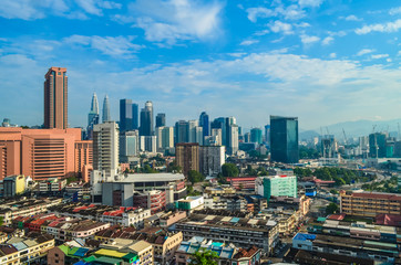 Fototapeta na wymiar View of Kuala Lumpur