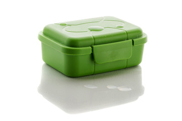 closed soap box with water drops