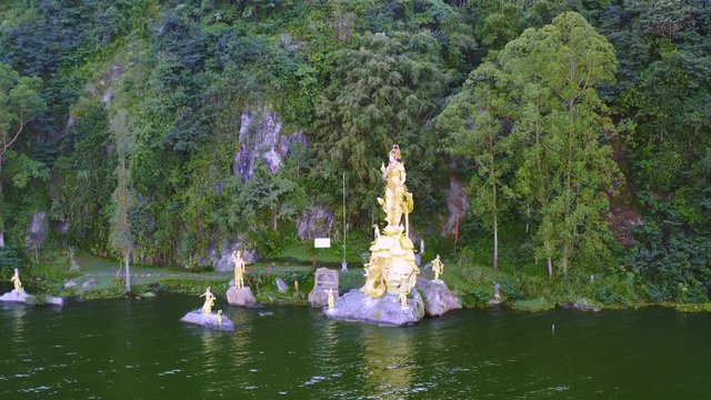 Dewi Danu in lake batur