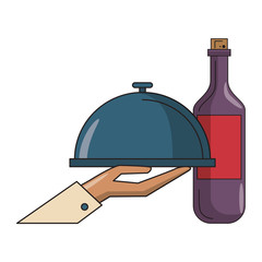 restaurant food and cuisine cartoons