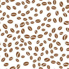 Coffee seamless vector pattern for Cup mug, restaurant or cafe menu design. 