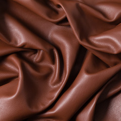 Closeup of color leather material texture background - 272758623