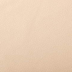 Closeup of light color leather material texture background