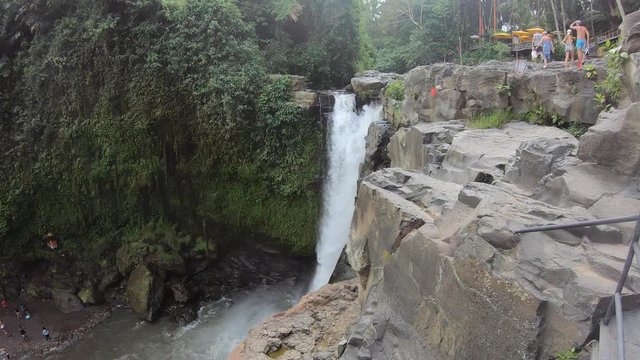 Beautiful Waterfall in Bali Indonesia with 4k Quality it's really amazing and very Beatifull this footage is in very high quality