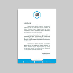 Obraz premium nowoczesny projekt szablonu firmowego papieru firmowego