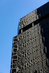 reflections on building and sky
