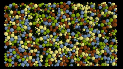 Abstract background with circles