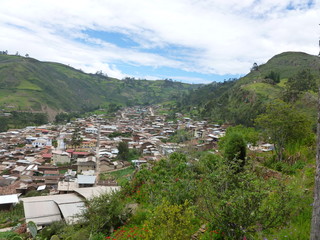 Fototapeta na wymiar Contumaza, Cajamarca, Peru