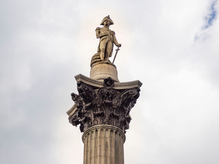 Nelson's Column is a monument in Trafalgar Square in central London built to commemorate Admiral...