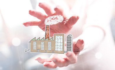 Concept of air pollution