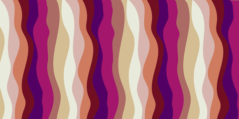 Colorful background with curved lines. Pattern design for banner, poster, flyer, card, cover, brochure