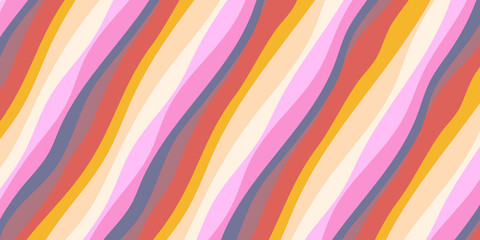 Colorful background with curved lines. Pattern design for banner, poster, flyer, card, cover, brochure