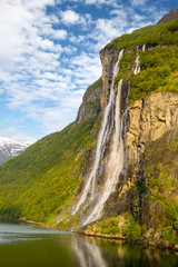 Sieben Schwestern am Geirangerfjord