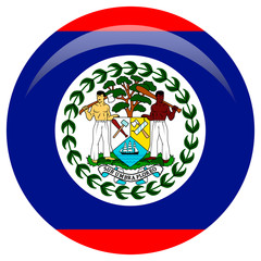 Flag of Belize. Accurate dimensions, element proportions and colors.