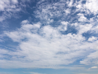 Fototapeta premium morning sky, blue sky with clouds