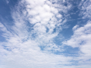 Fototapeta premium morning sky, blue sky with clouds