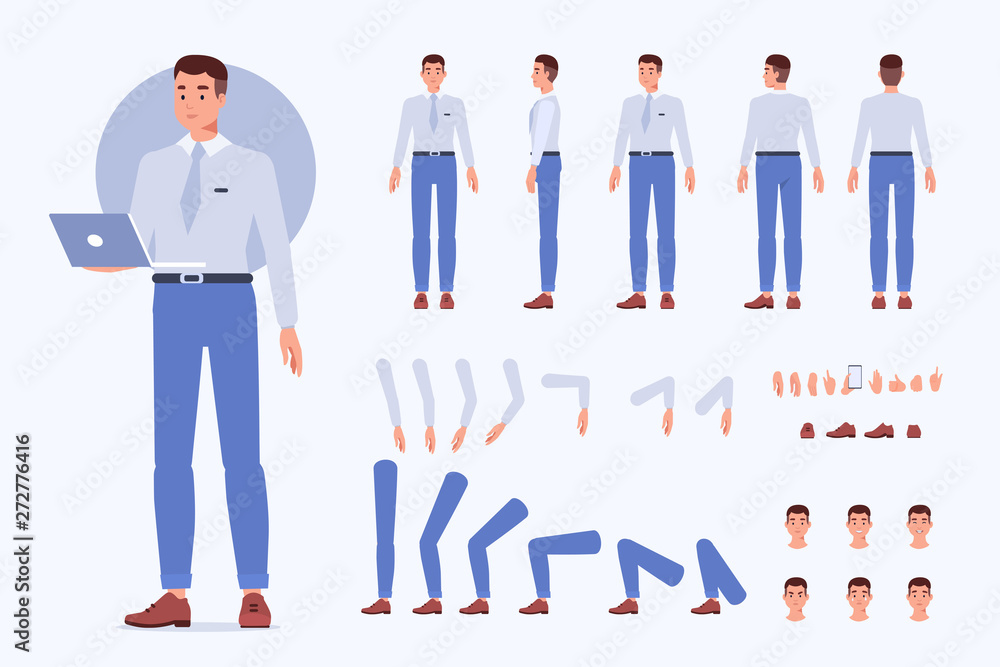 Poster man character