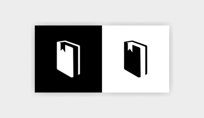 BOOK Icon Flat Graphic Design