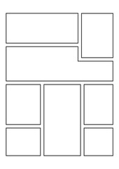 Comic Book Strip Templates For Drawing