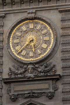 old clock in Paris