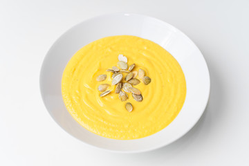 backgroundbowlbreadbreakfastcloseupcrackerscreamcuisinedeliciousdessertdietdinnerdishfoodfreshfruitgourmetgreenhealthyhotisolatedlunchmealnutritionplatepumpkinseedssnacksoupsweettastytraditionalvegeta