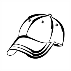 Baseball Cap Icon Design