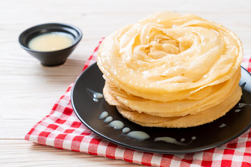 fried crispy roti dough
