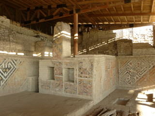 Fototapeta na wymiar Complejo arqueologico El Brujo - Peru