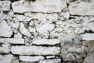 Texture of a stone wall. Old stone wall texture background.