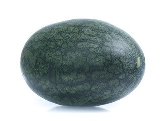 yellow watermelon isolated on white background