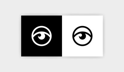 VISION Icon Flat Graphic Design