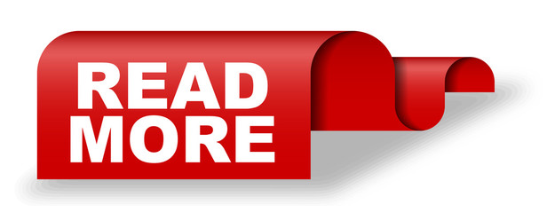 red vector banner read more