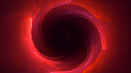 3D rendering abstract round light background