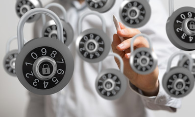 security data code digital concept