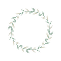 Obraz premium Wieniec kwiatowy łąka