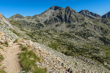 Landscape with Kamenitsa and Yalovarnika peaks, Pirin Mountain, Bulgaria