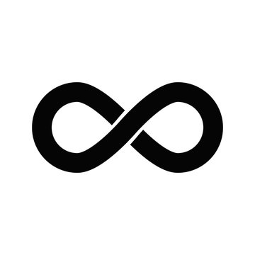 Infinity symbol icons vector illustration. Unlimited, limitless symbol, sign. Infinity icon jpg.