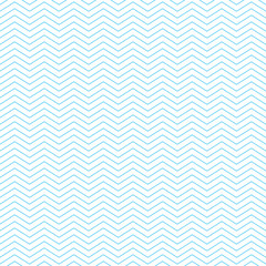 Seamless mint and white zig zag pattern vector