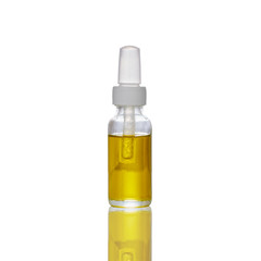 Medicinal cannabis CBD, THC oil bottle