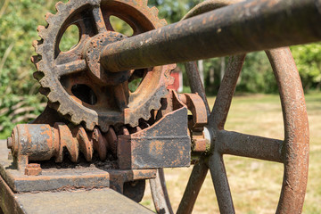 rostiges Getriebe