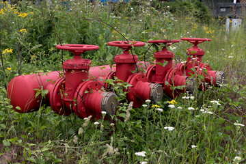 bouche d'incendie industriel