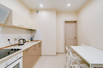 Russia, Moscow- september 20, 2017: interior room apartment.