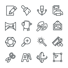 Design and Creativity - Line Icons