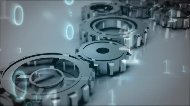 Gears and cogs fit together