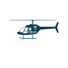 Police Helicopter Icon
