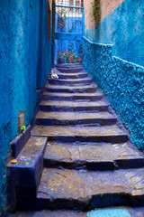 Callejón de Tánger, Marruecos