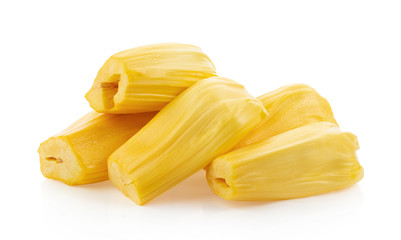 Jackfruit  isolated on white background full depth of field