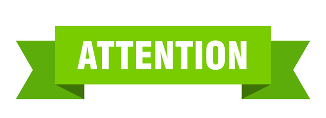 attention